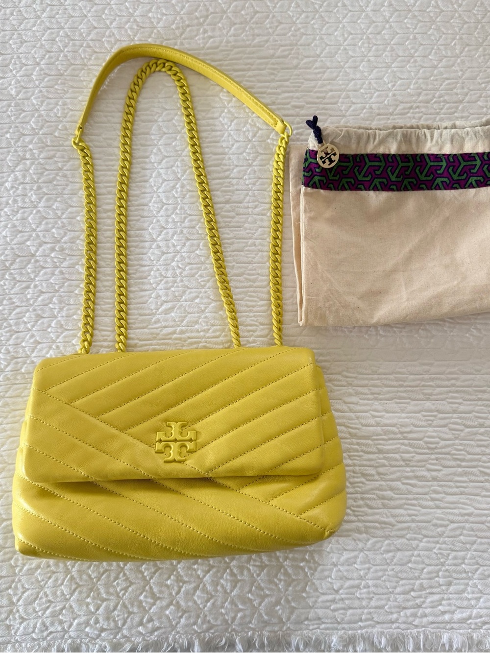 Tory Burch Kira Chevron Convertible Shoulder Bag